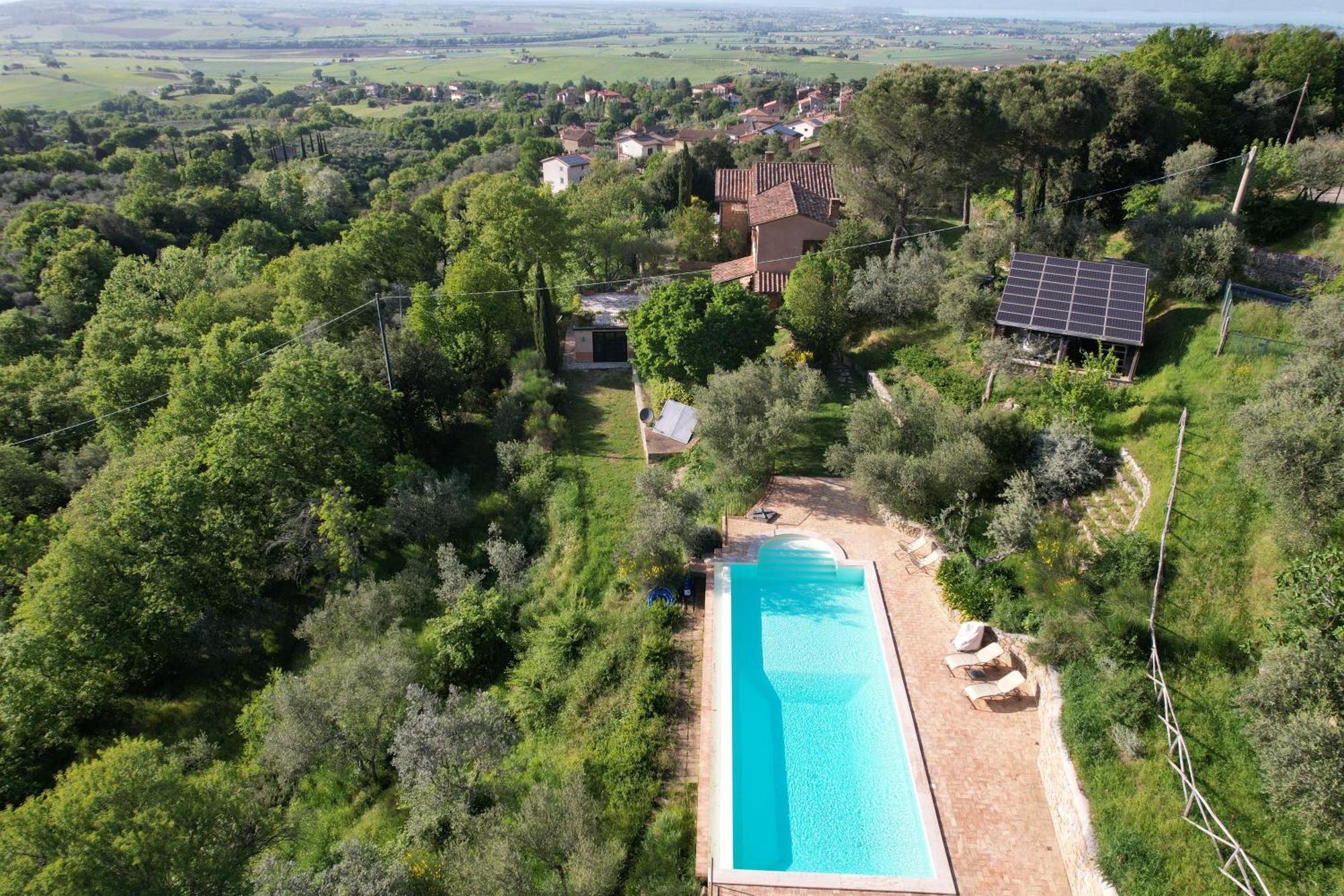 Tartagli Luxury Villa With Pool - A Fontanaro Property Paciano Exterior photo